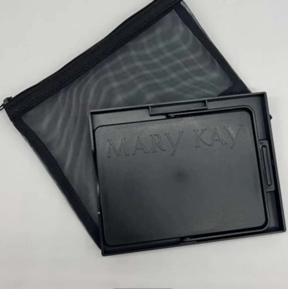 Mary kay Travel Foldable makeu ‎ mirror mesh bag new